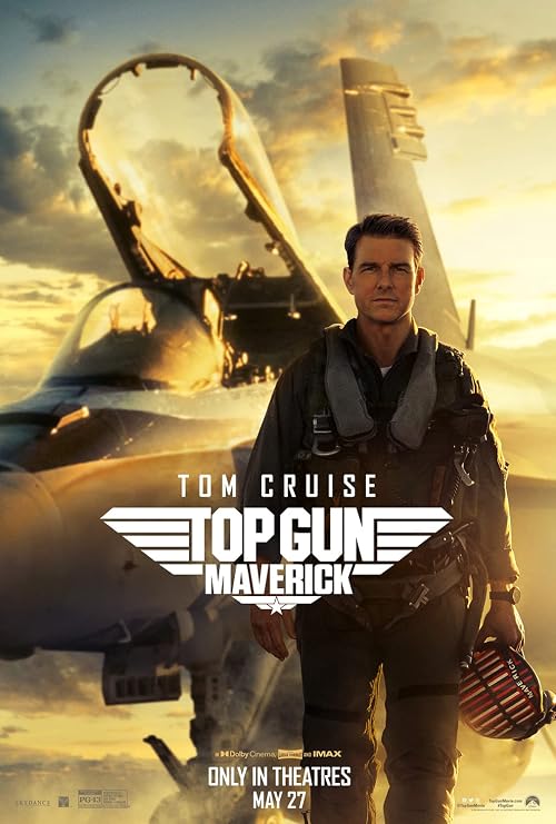 XIHOO Top Gun: Maverick 2022 Movie Unframed Wall Decor Poster 24x36