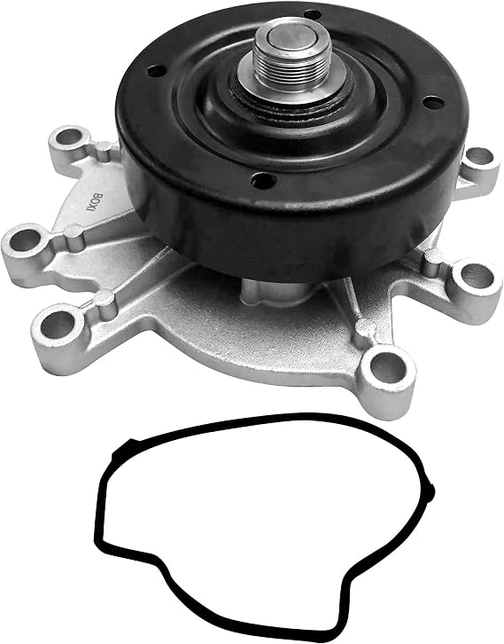 BOXI Water Pump with Gasket Fit for Dodge Ram 1500 Dakota Durango for Jeep Grand Cherokee Commander for Mitsubishi Raider for Chrysl-er Aspen 3.7L V6 / 4.7L V8 Engine 252-813 89036348