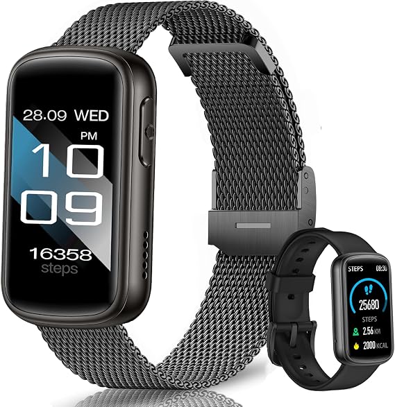 Smart Watches for Women Men Answer/Make Calls(BLE5.3), 1.47" Smartwatch with Heart Rate/Sleep Monitor, 130+ Sport Fitness Tracker with Step Counter/Calories IP68 Waterproof for Android iOS