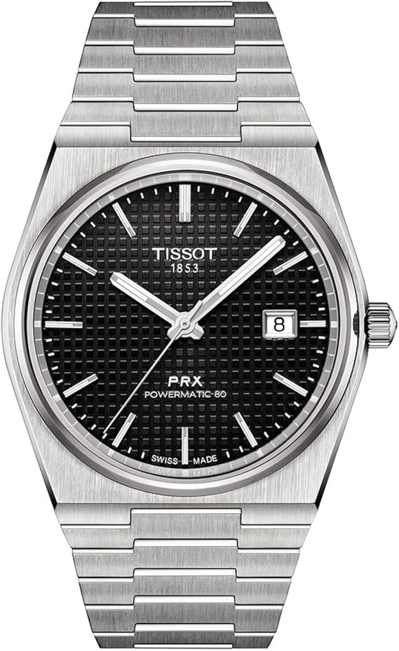 Tissot Men's Analogue Automatic Watch PRX Swiss Made