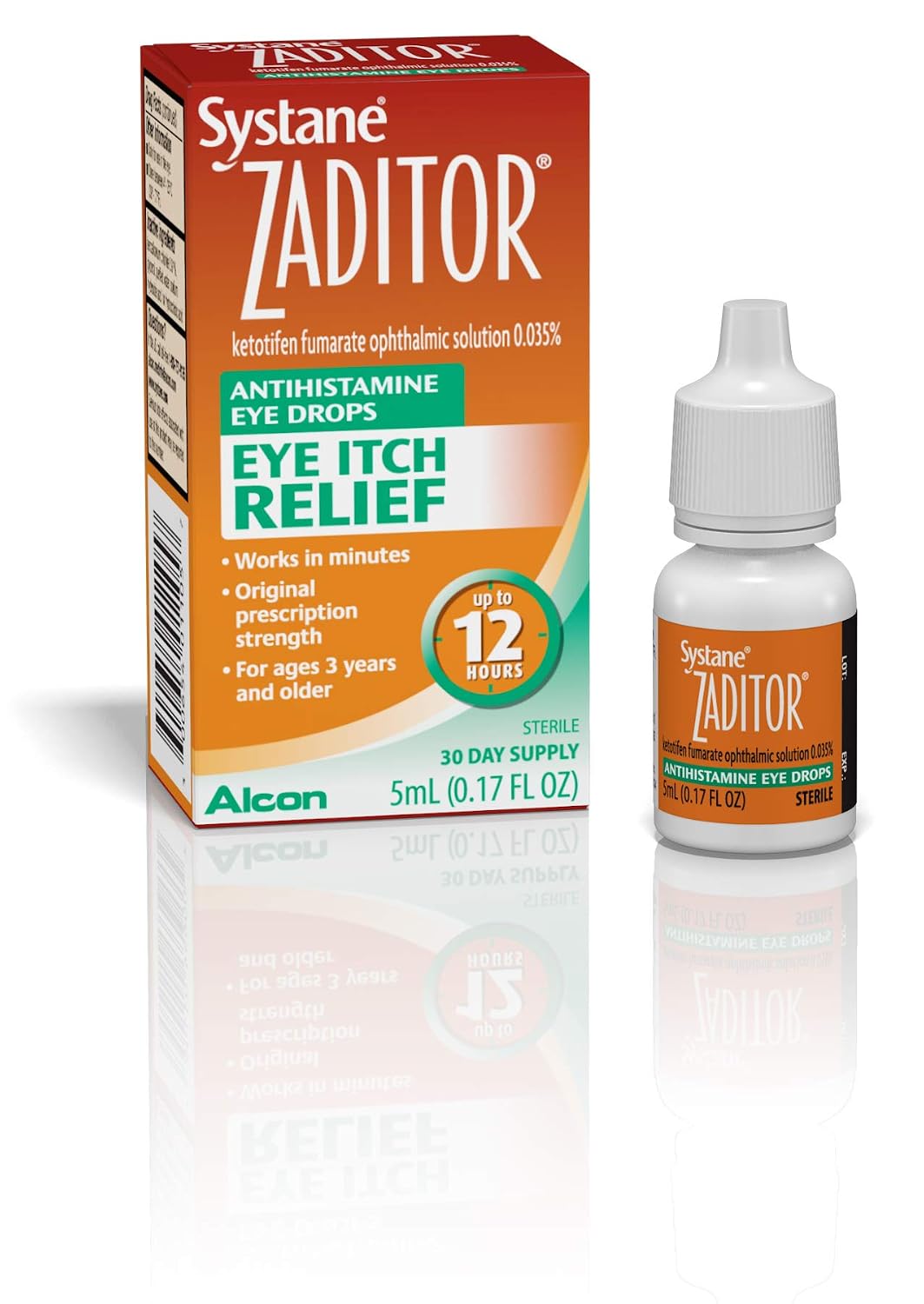 Gotas para ojos Zaditor, 0.2 fl oz