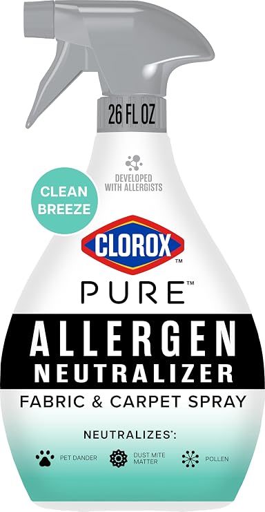 Clorox PURE Allergen Neutralizer Fabric and Carpet Spray, 26 fl. oz.