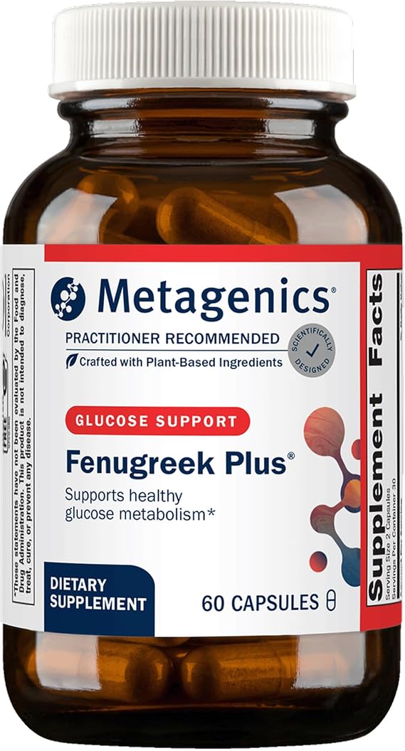 Metagenics Fenugreek Plus, Herbal Supplement, 60 Capsules