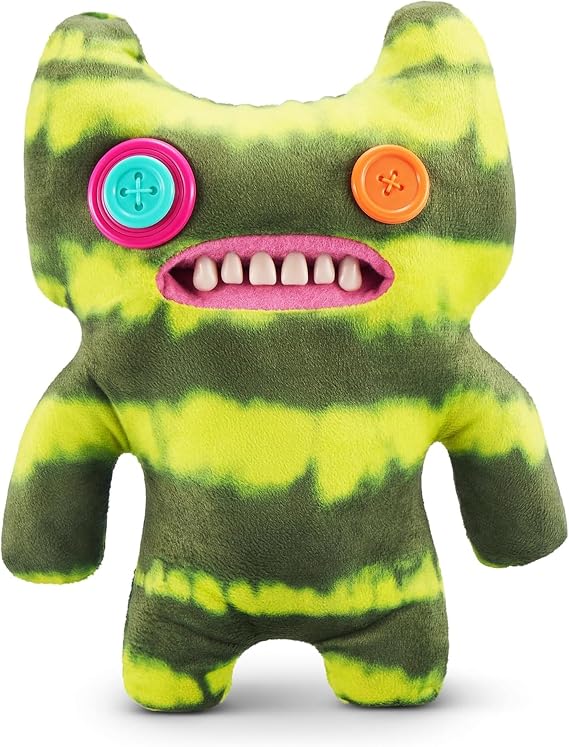 Fuggler Originals Funny Ugly Monster Stuffed 9 Inch Plush Toy, Laboratory Misfit Indecisive Monster