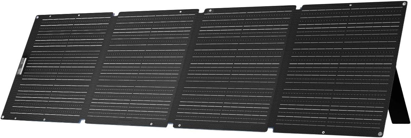 ALLPOWERS SE200 200W Solar Panel: RV Essentials - 48.96V ETFE Foldable Solar Charger for Power Station - 25% High Efficiency IP68 Waterproof Portable Solar Panel for Homes Camping RV Off Grid Living
