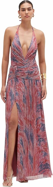 Twist Flutter Maxi Skirt
