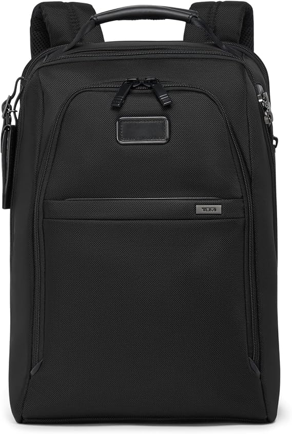 TUMI - Alpha Expandable Laptop Backpack - Men's Work and Commute Bag - Fits up to a 15" Screen - Black
