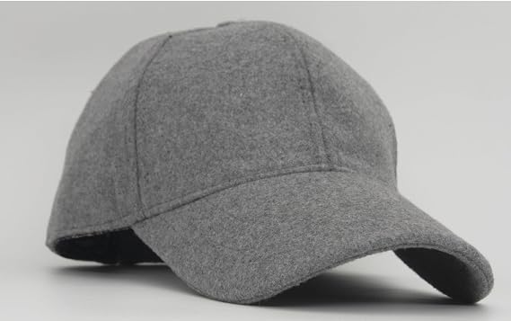 Men's Baseball Cap Patterned Wool Winter Cap