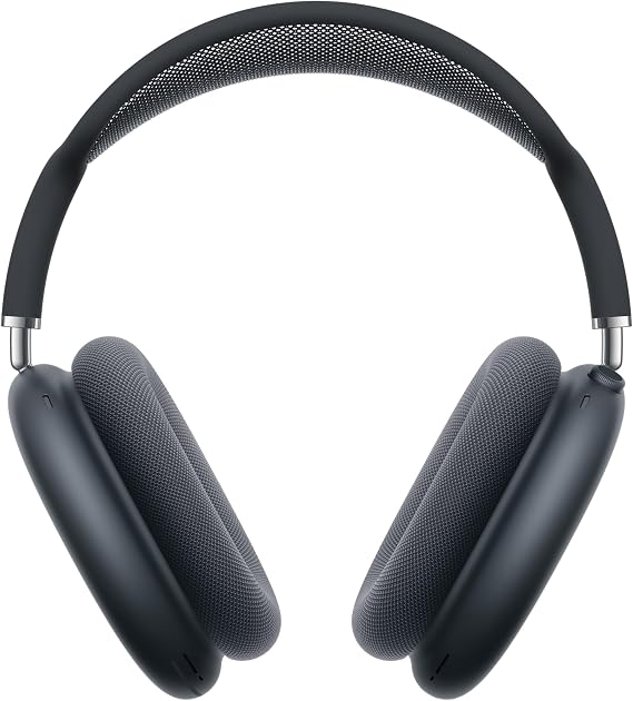 Apple AirPods Max Wireless Over-Ear Headphones, Professional Active Noise Cancellation, External Sound Intake Mode, Personalized Space Audio, USB-C Charging, Bluetooth Headphones for iPhone ‒ Midnight