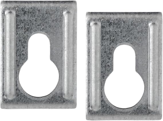 Wall Mount Mounting Plate #103693 Suitable as Replacement Part for IKEA Pax | METOD/Kallax (Pack of 2)
