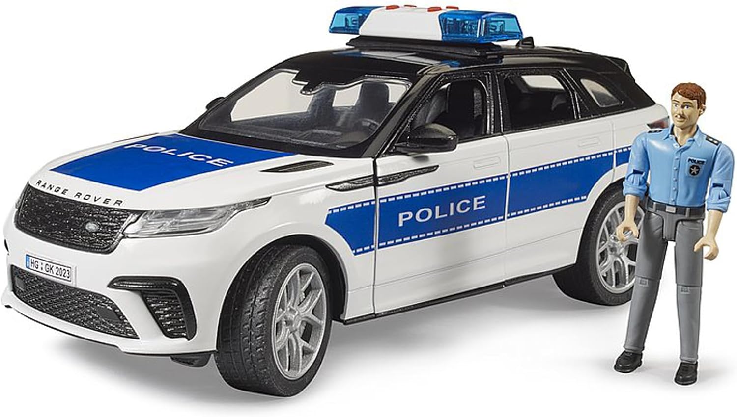 bruder Range Rover Velar Police Vehicle with Figure and Light and Sound
