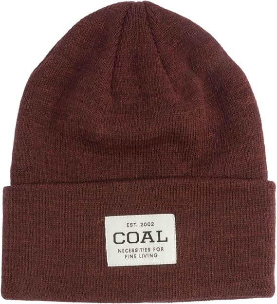 Coal Headwear Uniform Tall Slouch Beanie Hat - Signature Acrylic Rib Knit, Long Profile Fold Up, Icon Styling, Everyday Style