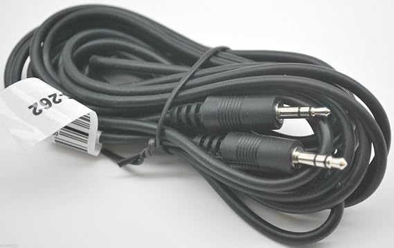 Steren 255-262 12-Feet 3.5 Stereo Plug to 3.5 Stereo Plug Patch Cable