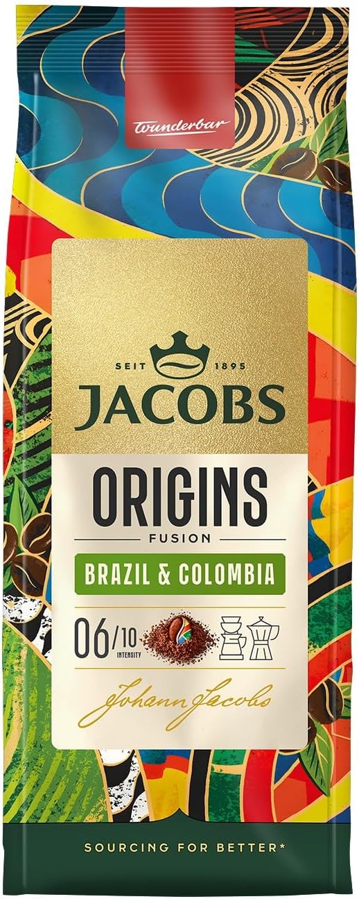Jacobs Origins Brazil & Colombia Filtre Kahve 200 gr