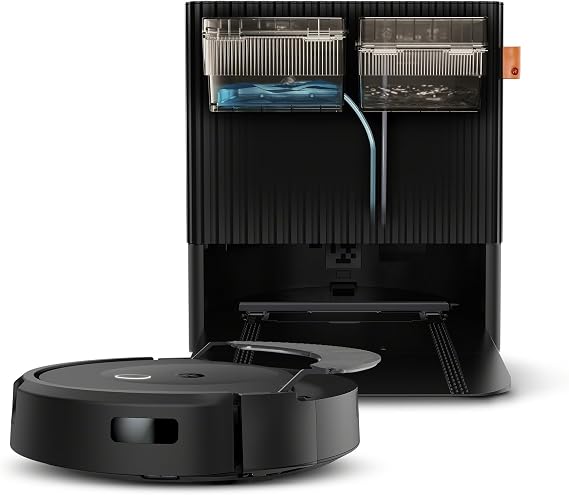 iRobot Roomba Combo 10 Max Robot Vacuum and Mop + AutoWash Dock - Multi-Functional Base, Refills Bin, Washes & Dries It's Pad, Self-Emptying, Auto-Retract Pad, Avoids Obstacles