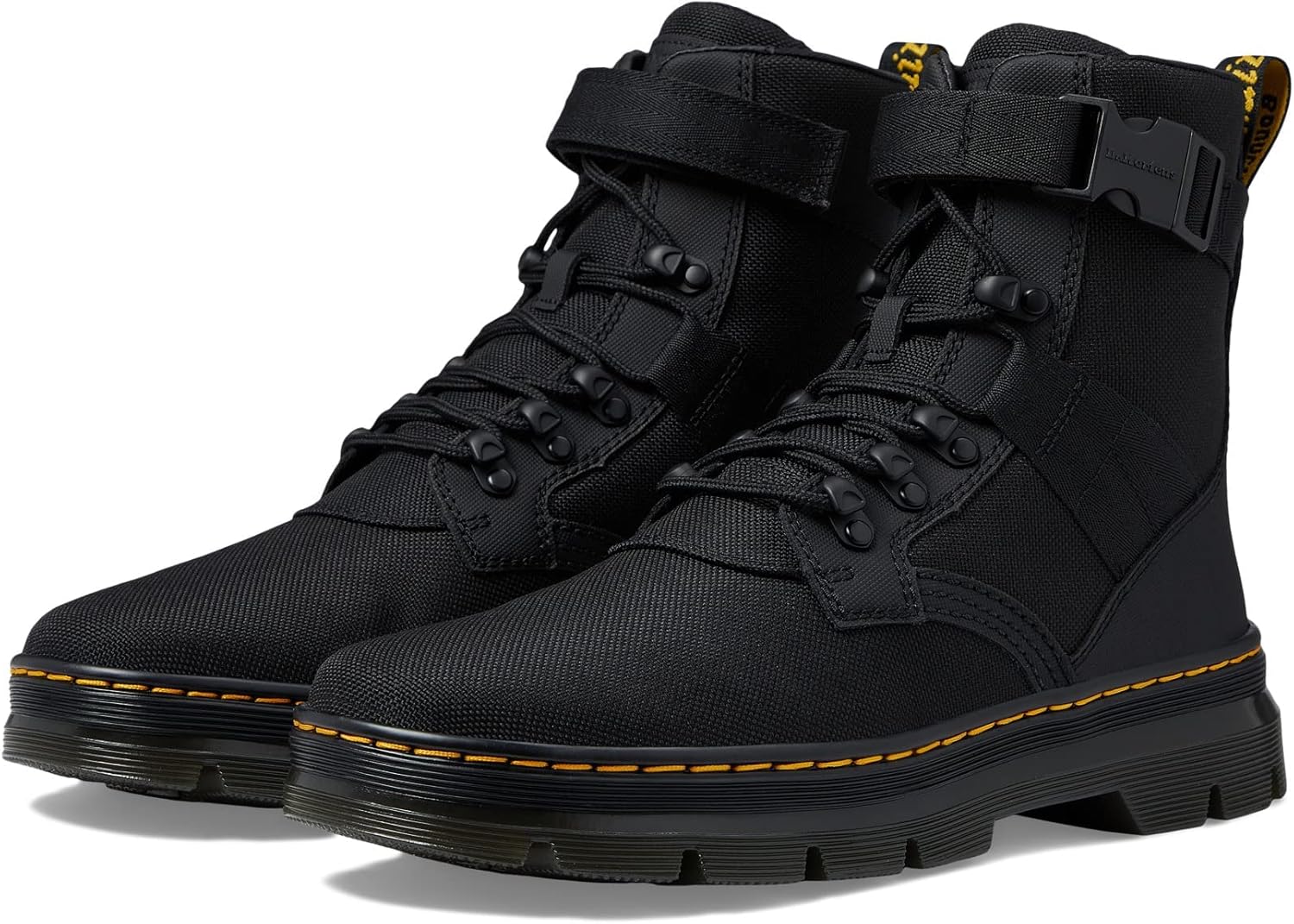 devefast Martens Unisex-Adult Combs Tech Ii Combat Boot, Black, 7 UK, Black