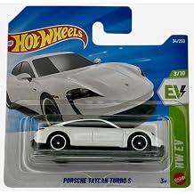 Hot Wheels - Porsche Taycan Turbo S (1/64) White - JJJ05