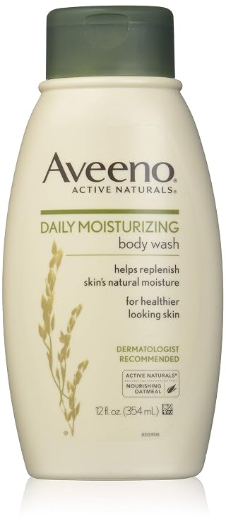 Aveeno Active Naturals Daily Moisturizing Body Wash, 12 fl oz
