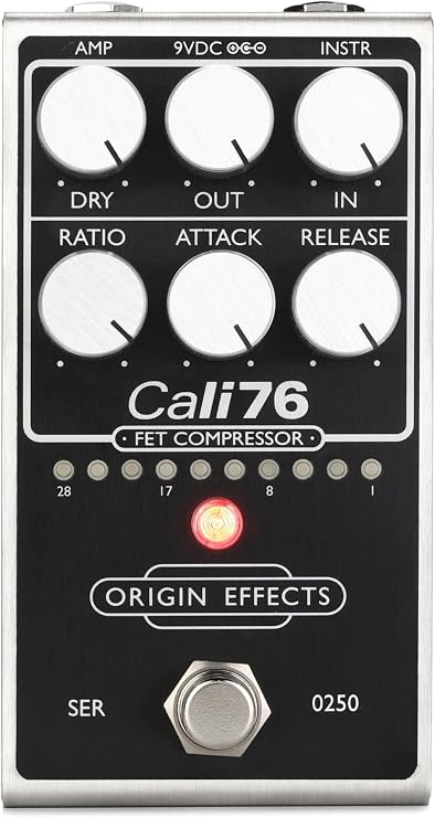 Origin Effects Cali76 FET Compressor Pedal - Black