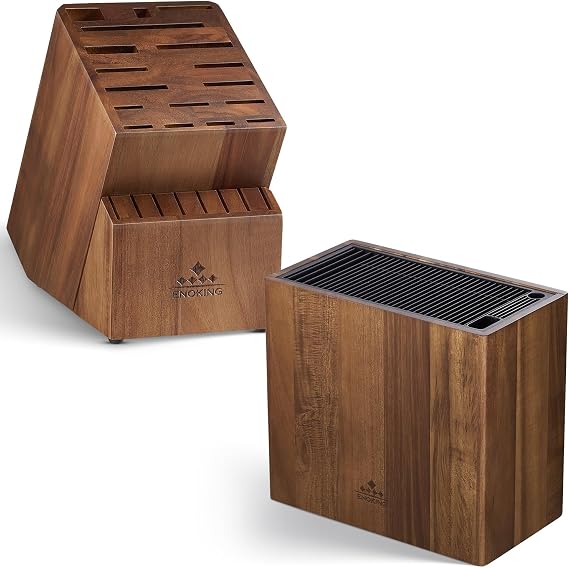 25 Slots and Plastic Lid Universal Knife Block