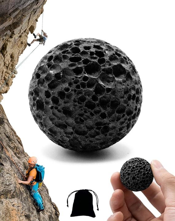 Callus Ball for Hands, Skin Conditioning & Callus Building Grip Trainer, Hand Strength Trainer for Rock-Solid Grip, Tougher Palms and Stronger Hands