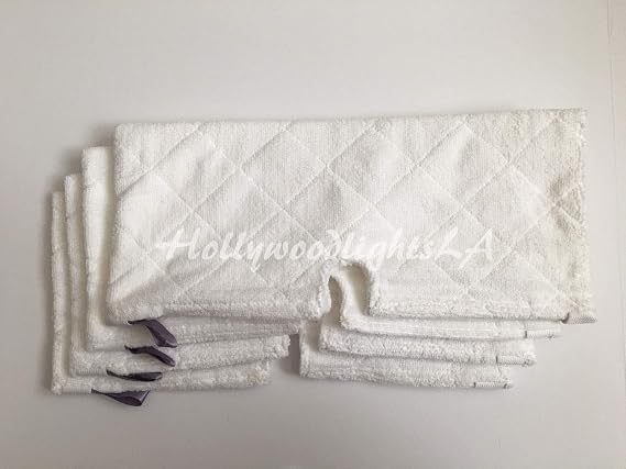 ECOMAID 1 X Shark XLT3501 (Extra Large), Set of 4, Microfiber Cleaning Pads for the Steam Pocket Mop.