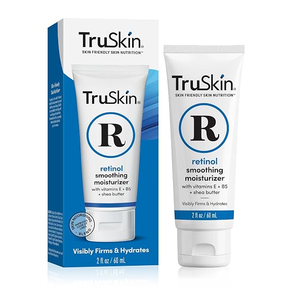 TruSkin Retinol Face Moisturizer with Hyaluronic Acid & Vitamin E, 2 fl oz