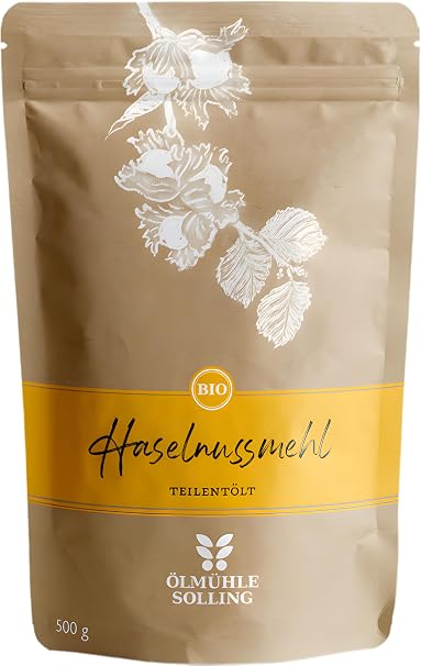 Ölmühle Solling - Hazelnut Flour Partially Oiled Organic 500g