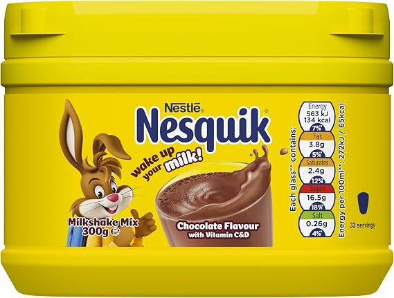 Nesquik Chocolate Milkshake Powder 300g Tub | Pack of 1