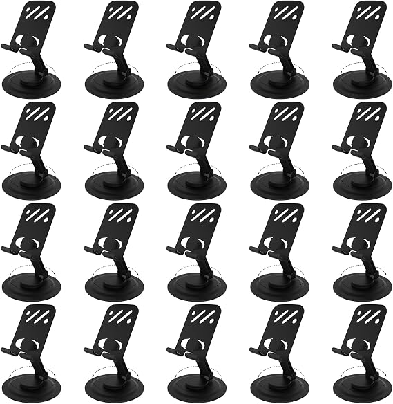 Universal Cell Phone Stand 360 Adjustable Stable Base 20PCS Black