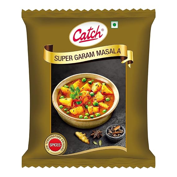 Catch Super Garam Masala Powder 200g (7.05 oz) | Premium All-Purpose Indian Spice Blend | Authentic Aromatic Finishing Masala for Curries & Stews | Non-GMO & Pure