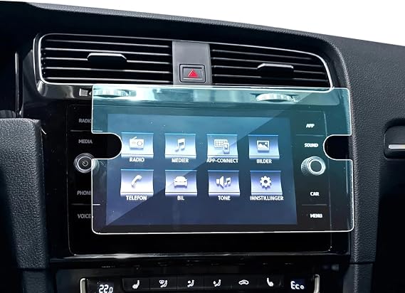 Volkswagen Golf 2017-2020 Uyumlu 8 İnç Navigasyon 9H Nano Ekran Koruyucu