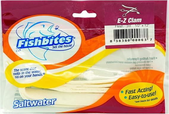 Fishbites E-Z Clam - Fast Acting