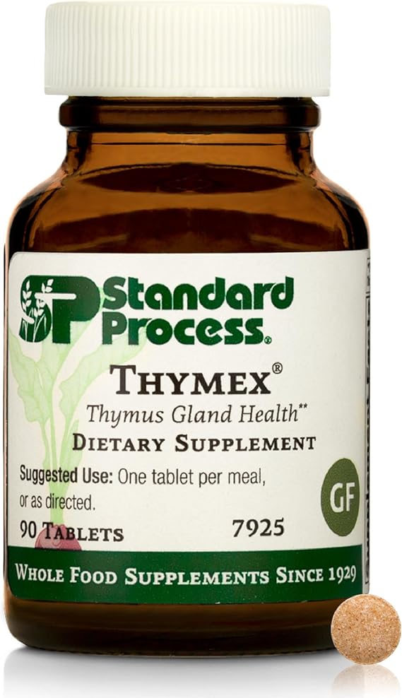 Standard Process Thymex, Immune Health Supplement, 90 Tablets