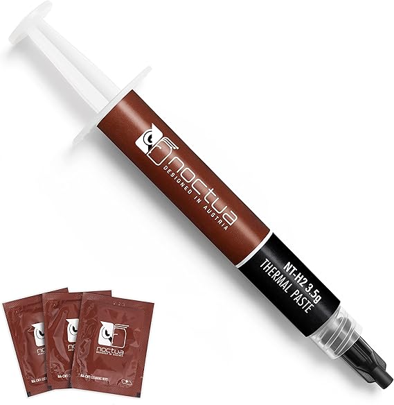 Noctua NT-H2 3.5g, High-Performance Thermal Paste and 3 Cleaning Wipes