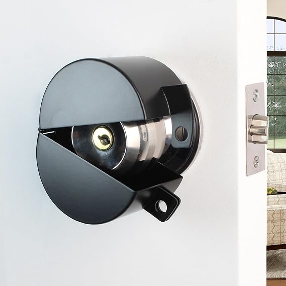 Door Knob Lockout Device, Black