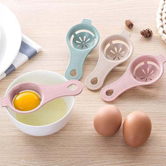 Kitchen Sieve Divider Egg White Separator, 1PC Kitchen Tool Convenient Eggs White Separator Yolk Separator Eggs Strainer [Energy Class A]