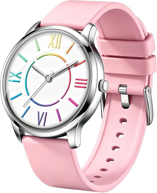 Bisley Fashion Analog Watch for Women Colorful Roman Numerals Watch Waterproof