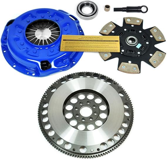 EF STAGE 3 CLUTCH KIT w 12.5 LBS RACE FLYWHEEL WORKS WITH 90-96 NISSAN 300ZX TWIN TURBO