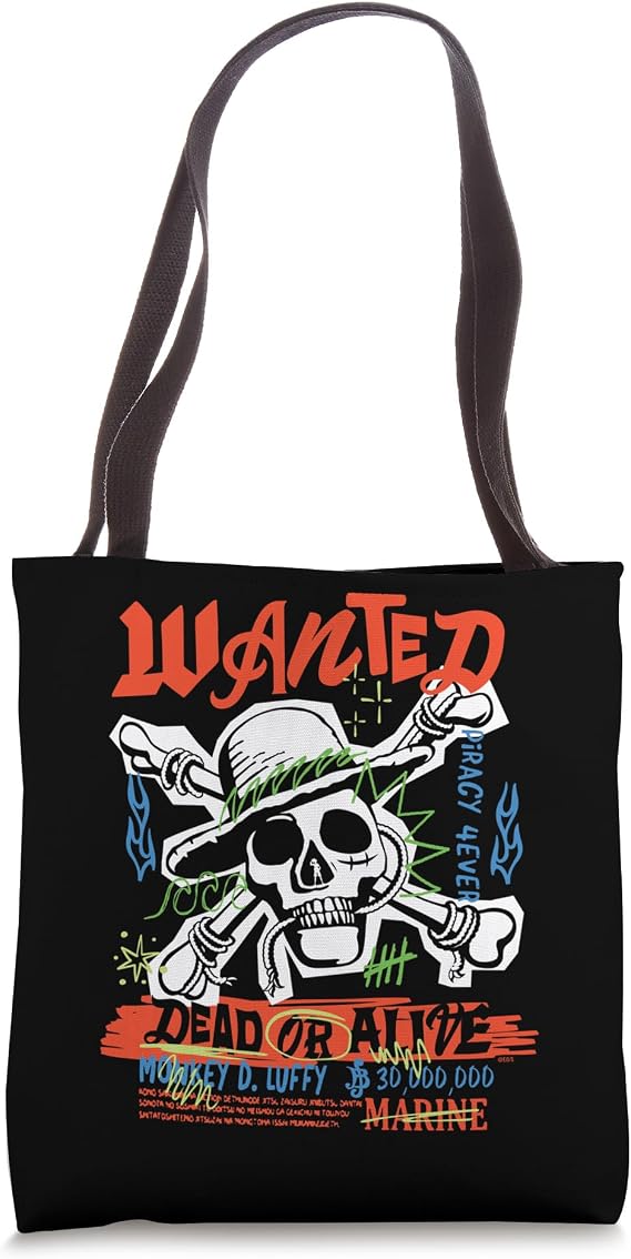 One Piece Wanted Officially Licensed Tote Bag