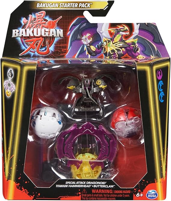Bakugan Special Attack Hammerhead w/Bruiser & Ventri