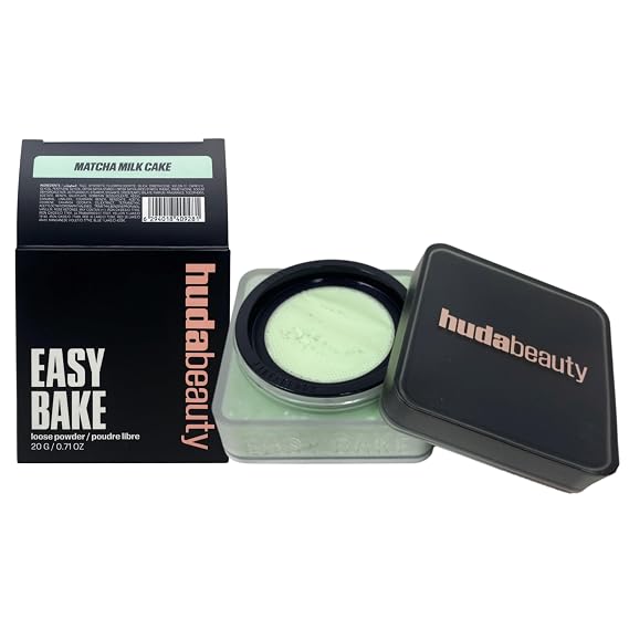 Huda Easy Bake Blurring Loose Baking & Setting Powder - Matcha Milk Cake (20 g / 0.71 oz)