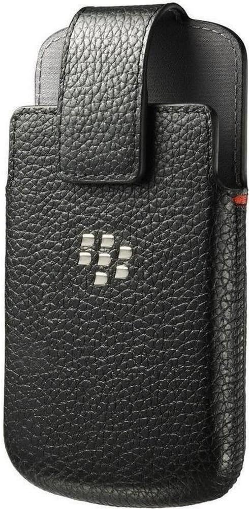 BlackBerry Leather Swivel Holster for BlackBerry Q10 - Black