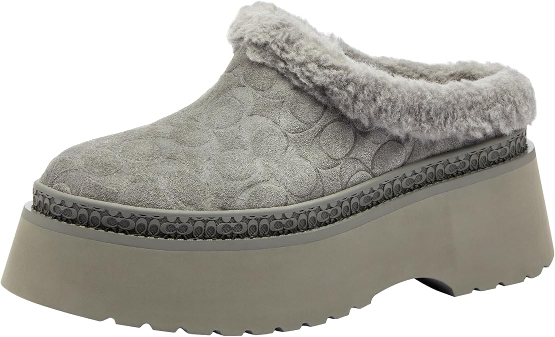 Coach Women's Cecilia Clog in Signature Suede