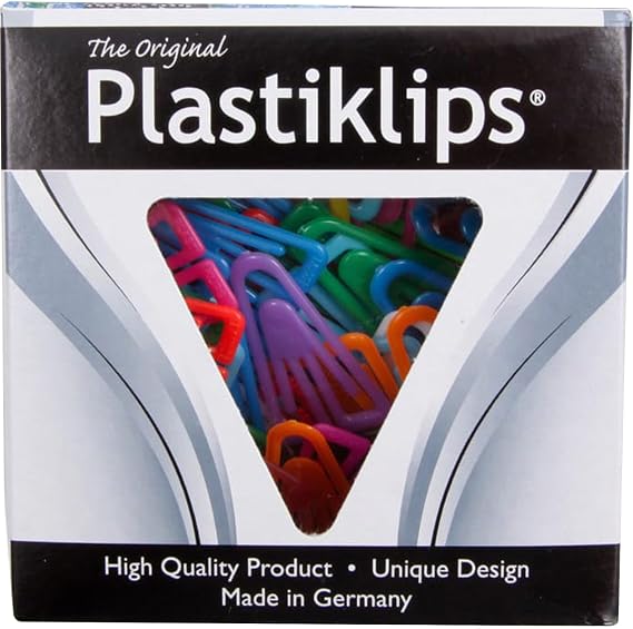 Baumgartens Assorted Colors Plastiklips (BAULP3150)