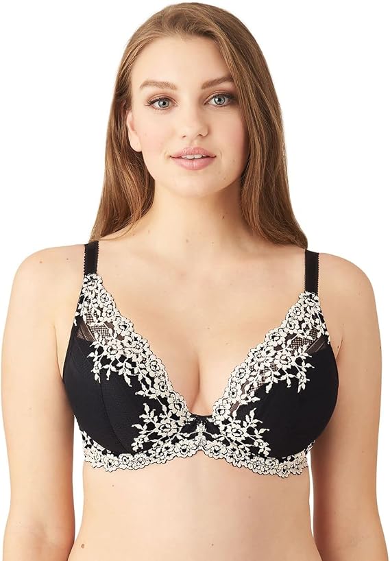 Wacoal Women's Embrace Lace Plunge Convertible Contour Bra
