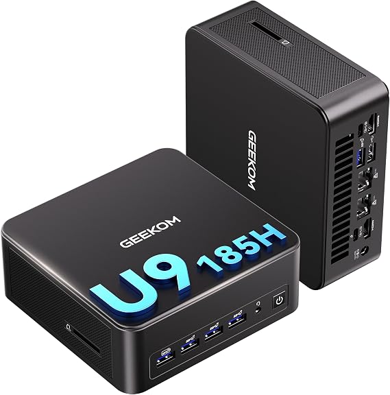 Geekom Mini IT13 - Intel 13th generation I9 13900HK, 32GB DDR4, 1TB M.2 SSD, Wi-Fi 6E, 1x Ethernet, 2x HDMI, Win11 PRO Mini PC