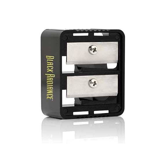Black Radiance Dual Pencil Sharpener, 0.3 Ounce