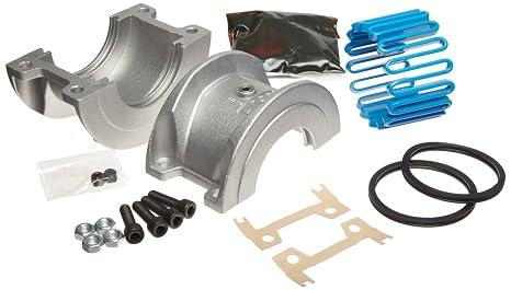 Lovejoy 05372 Size 1080 Grid Coupling Cover Set and Grid Assembly, Horizontal, Aluminum, Metric Hardware, 7.64" OD, 7.12" Length, 18150 in-lbs Nominal Torque, 3600 rpm Max Rotational Speed