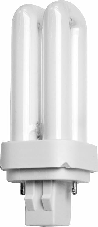 TCP 32426Q30K Fluorescent Quad Tube PL Lamp - 26 Watt (1700 Lumens) Soft/Warm White (3000K) 4-Pin (G24q-3 Base)